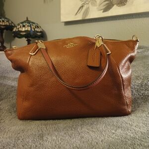 Coach Brown Leather Women's Bag